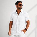 Monterey | Camicia in Cotone e Lino