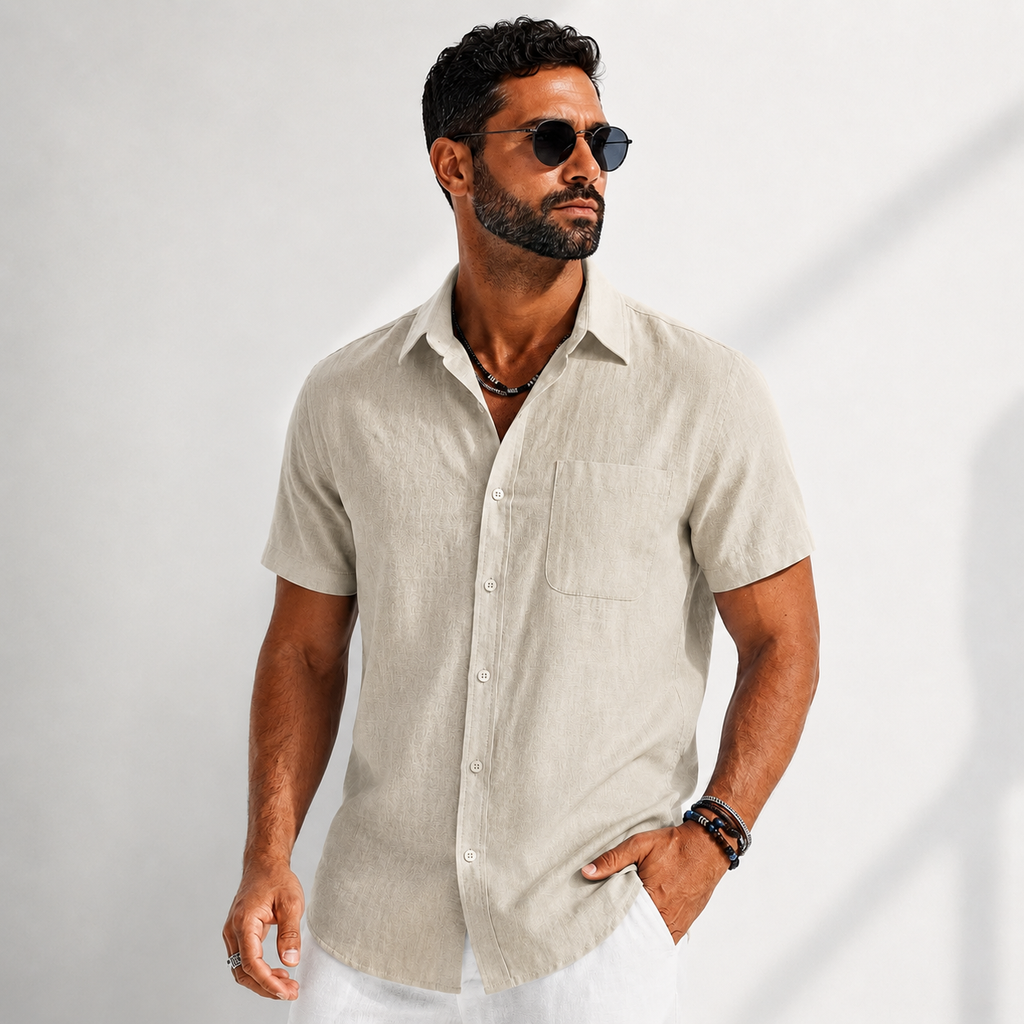 Monterey | Camicia in Cotone e Lino