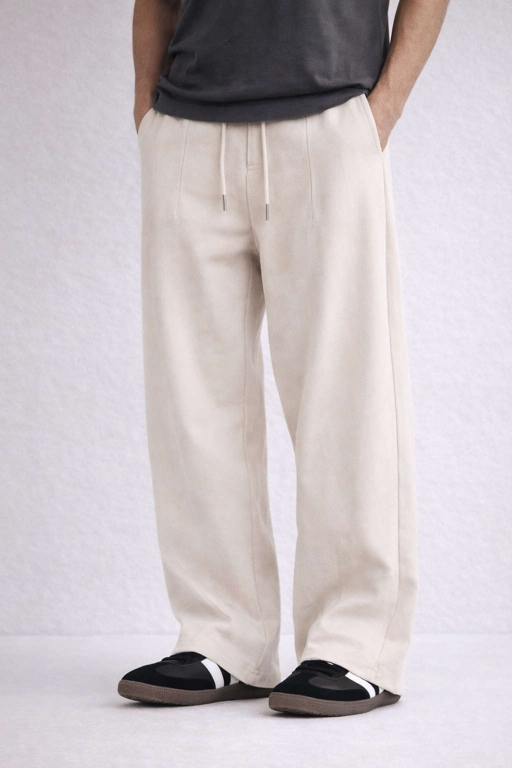 Pantaloni Comfort con Coulisse