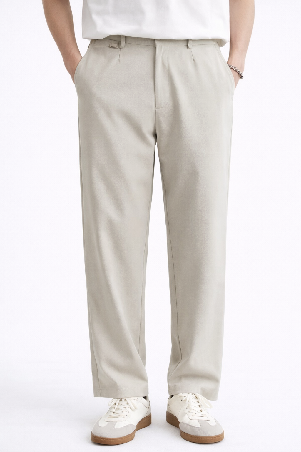 Pantaloni Dritti Clean