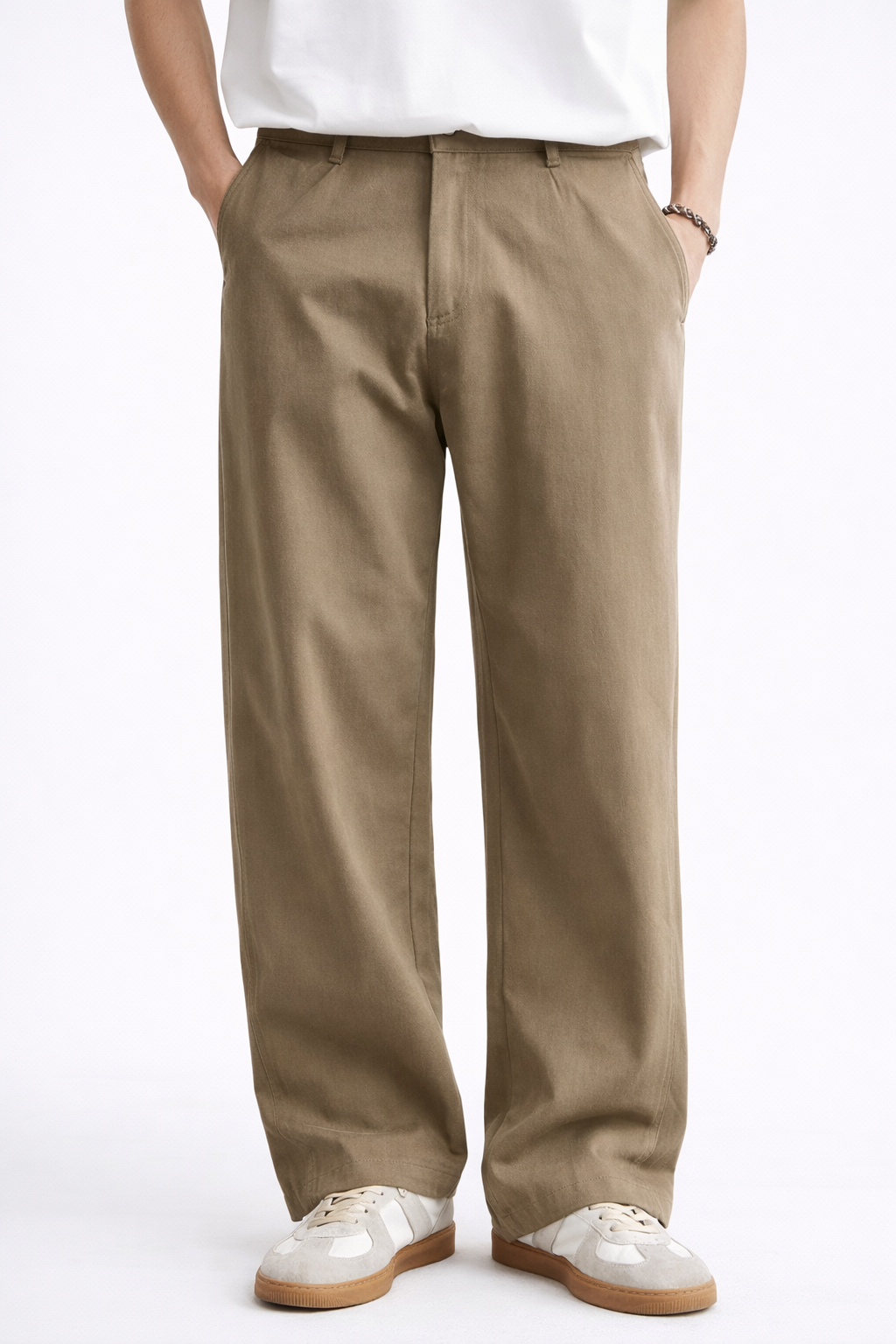 Pantaloni Dritti Clean