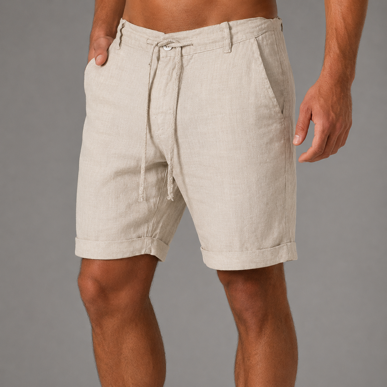 Brindisi | Pantaloncini Estivi in Lino