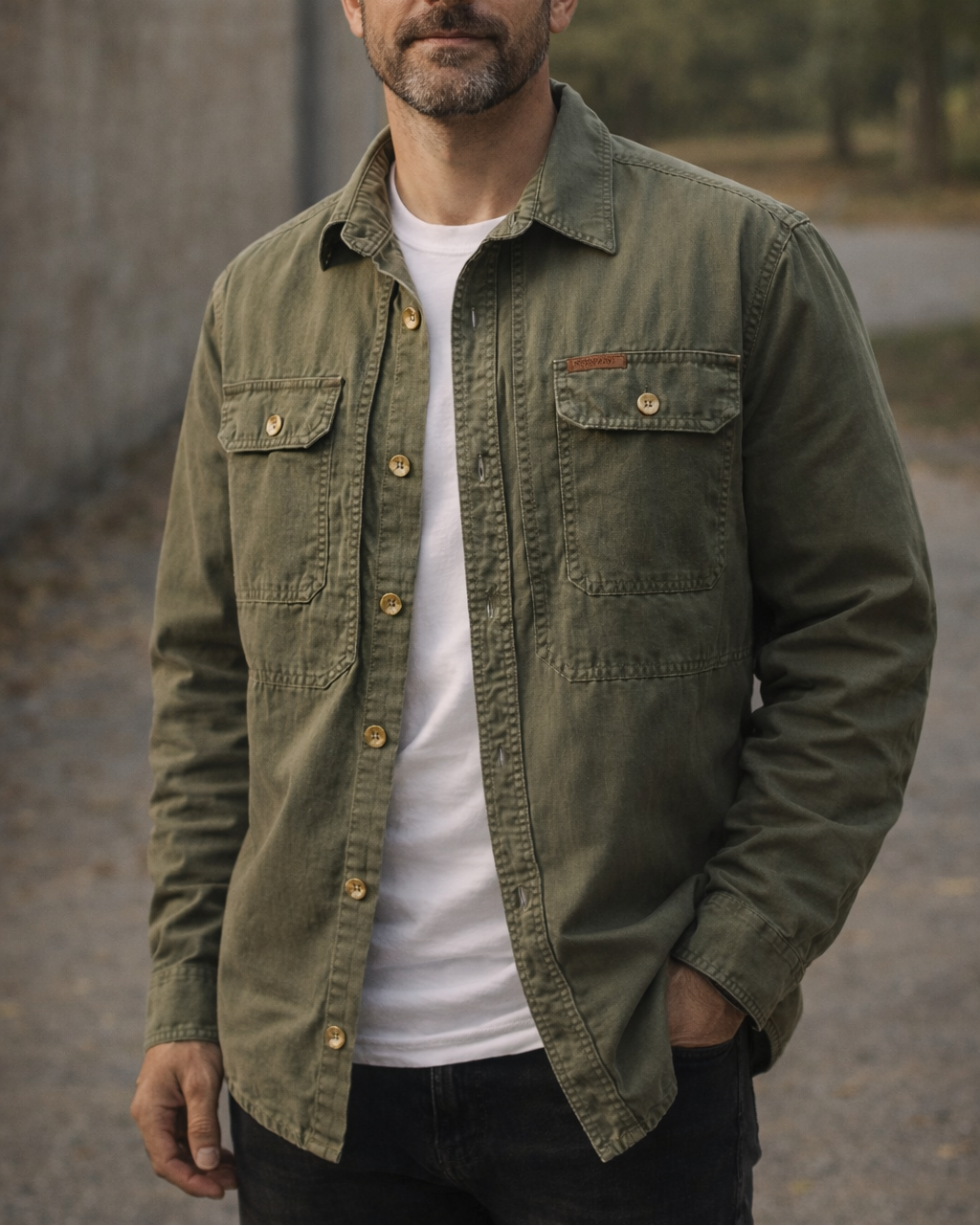 Jamie | Overshirt in Cotone Premium