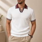 Harrington | Polo Knit Estetica Old Money