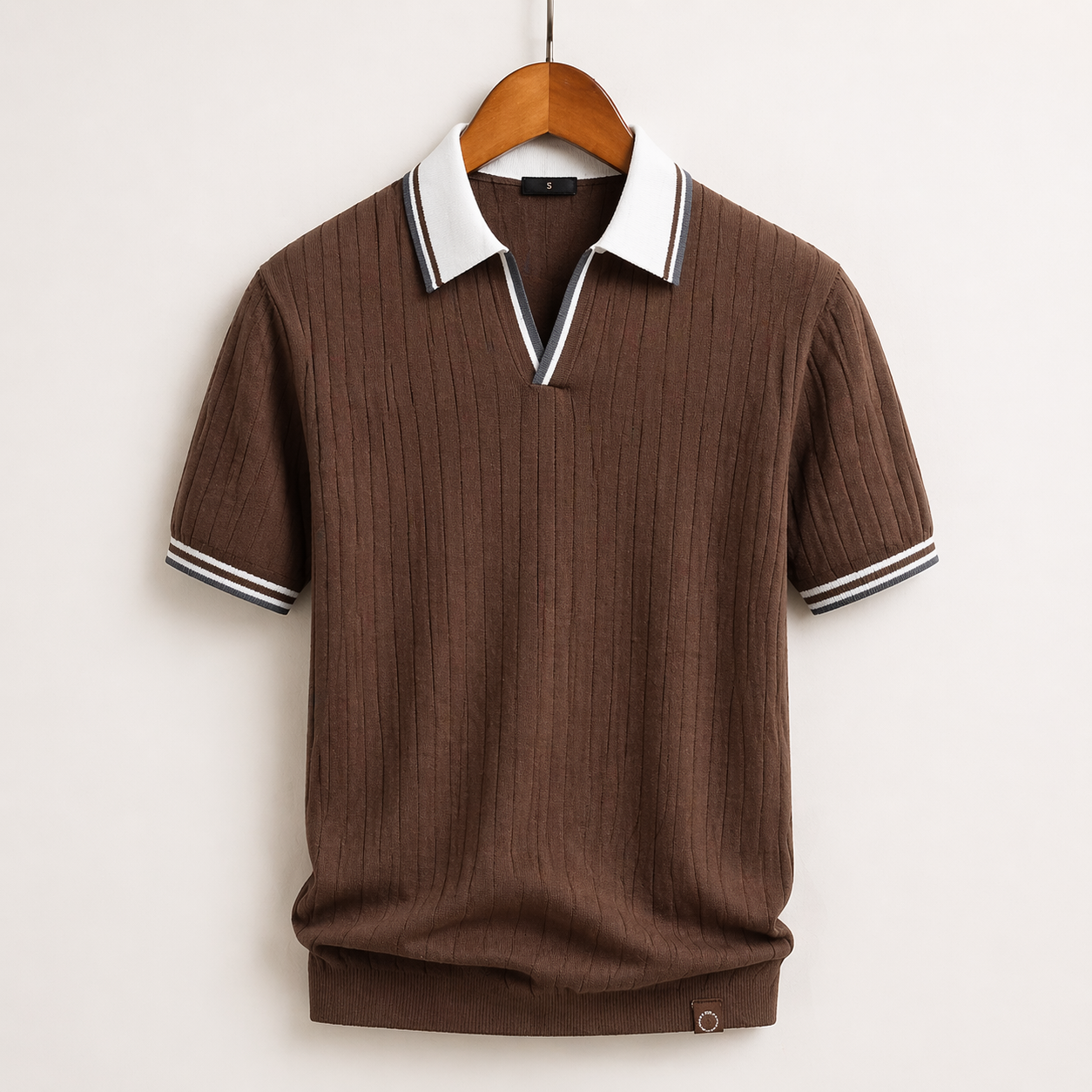 Harrington | Polo Knit Estetica Old Money