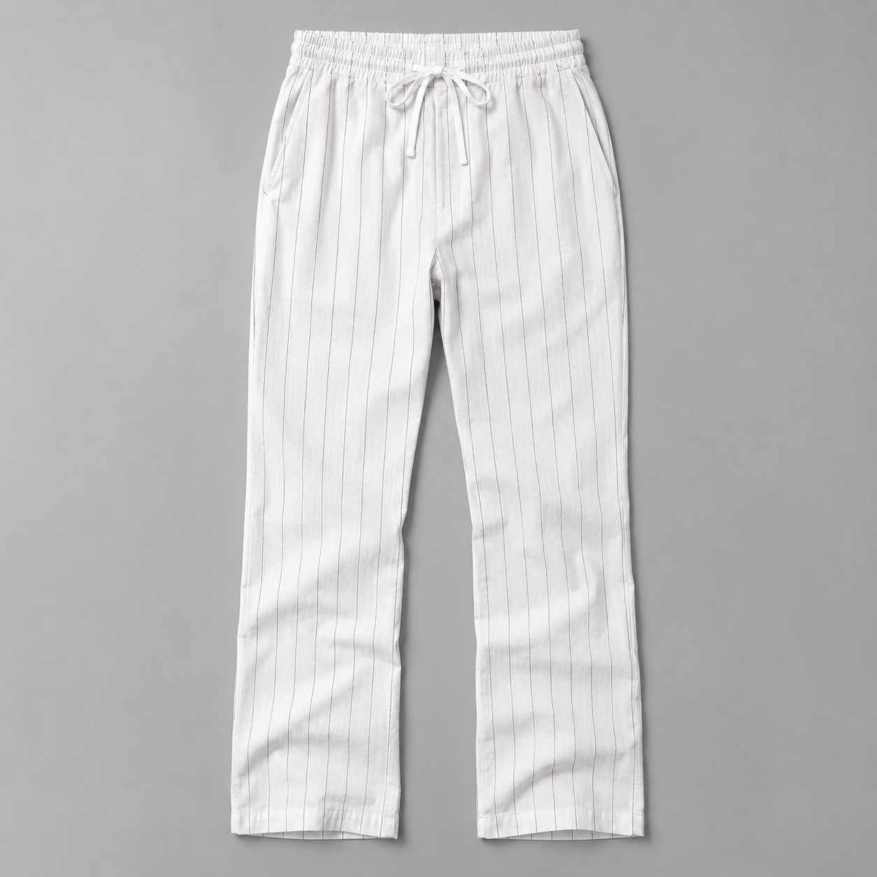 Ellis | Pantaloni Lino Gessato