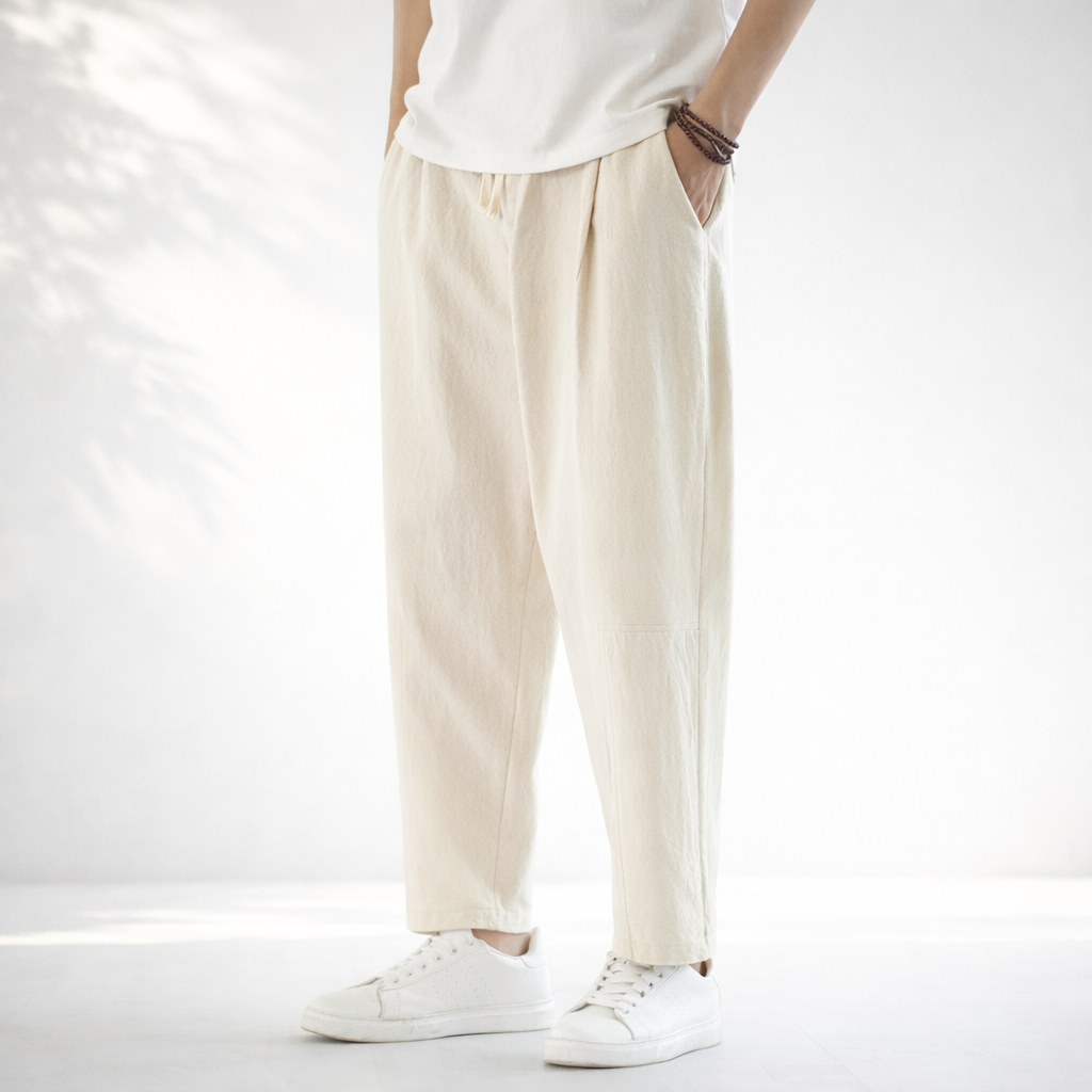 Corso | Pantaloni Cropped in Cotone