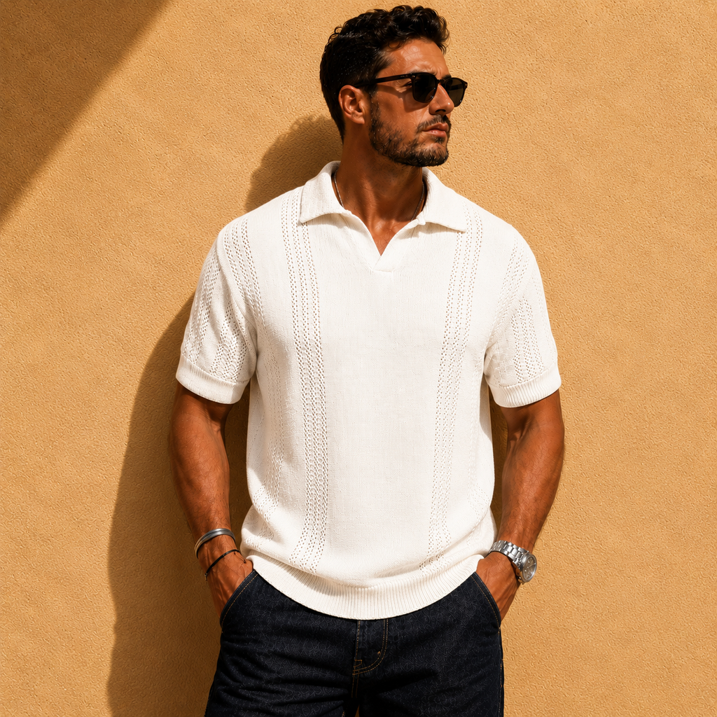 Montero | Polo in Maglia Aperta