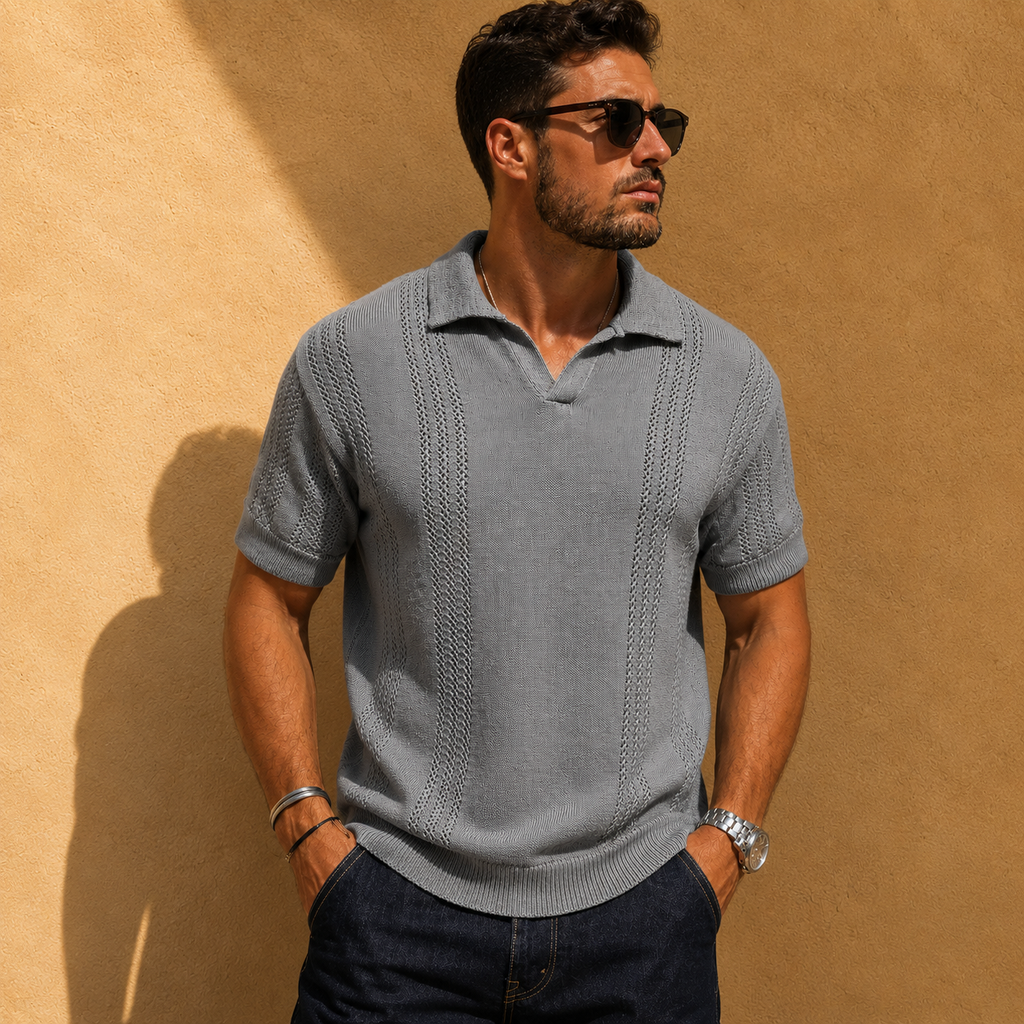 Montero | Polo in Maglia Aperta