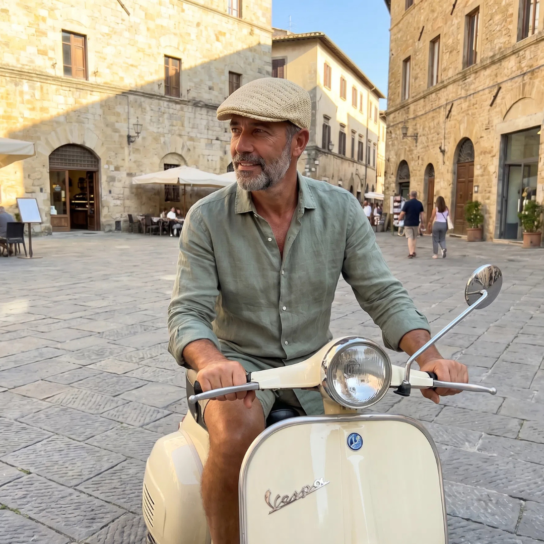 Antonio | Cappellino di Paglia Estivo