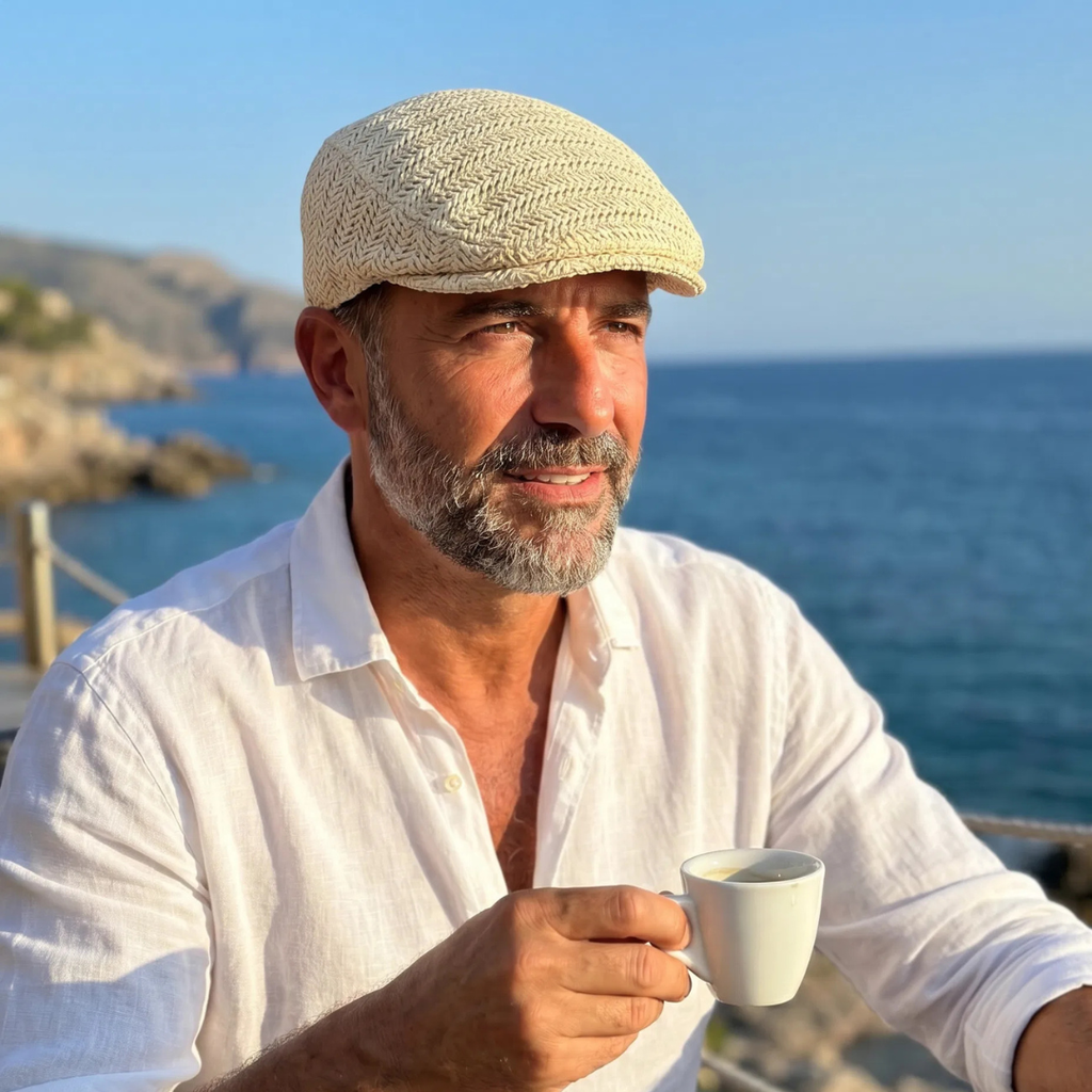 Antonio | Cappellino di Paglia Estivo