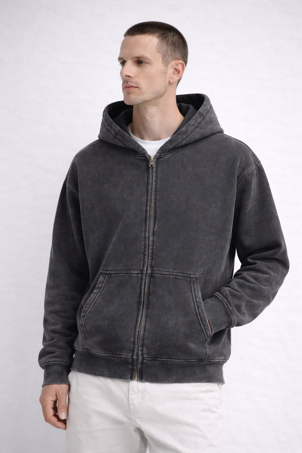 Sudadera Cremallera Urbana