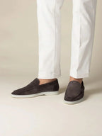 Classic | Mocassino in Camoscio Marrone
