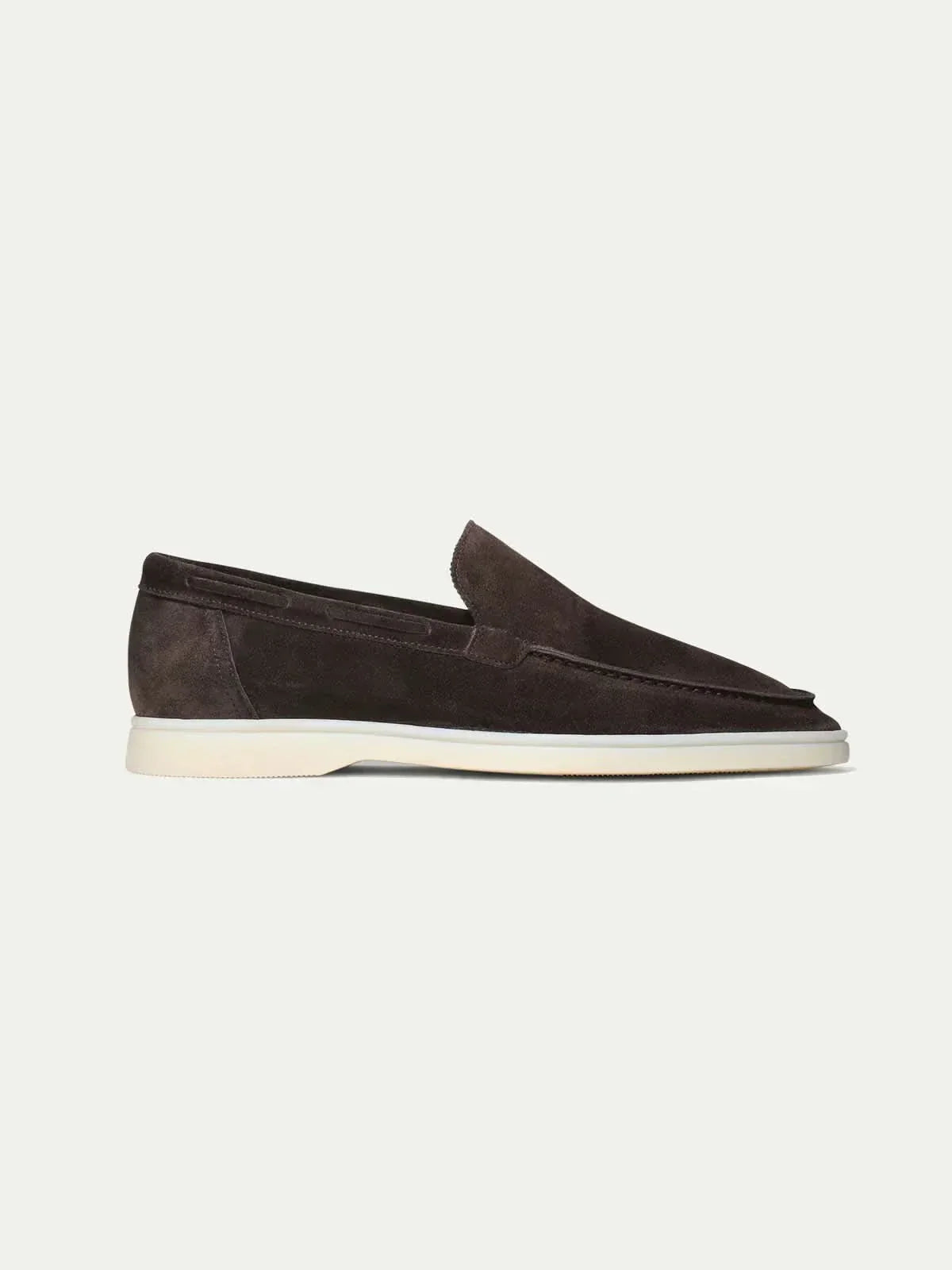 Classic | Mocassino in Camoscio Marrone