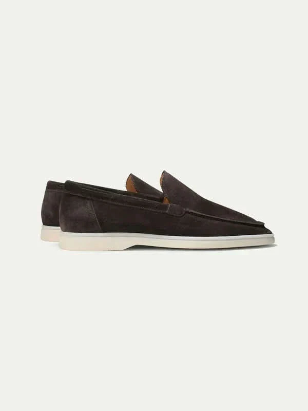 Classic | Mocassino in Camoscio Marrone