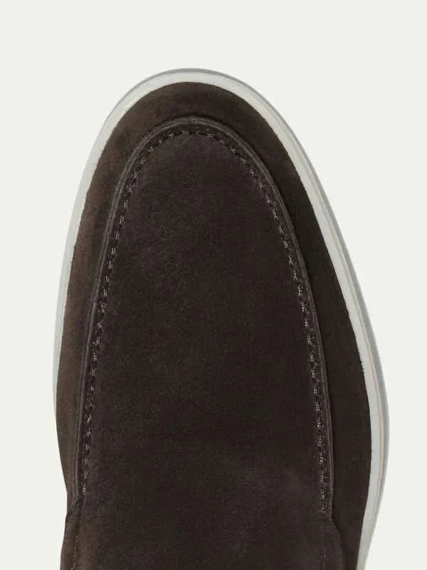 Classic | Mocassino in Camoscio Marrone
