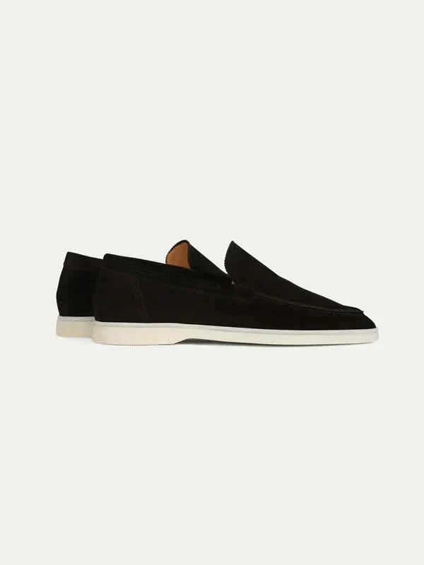 Classic | Mocassino in Pelle Scamosciata Nero