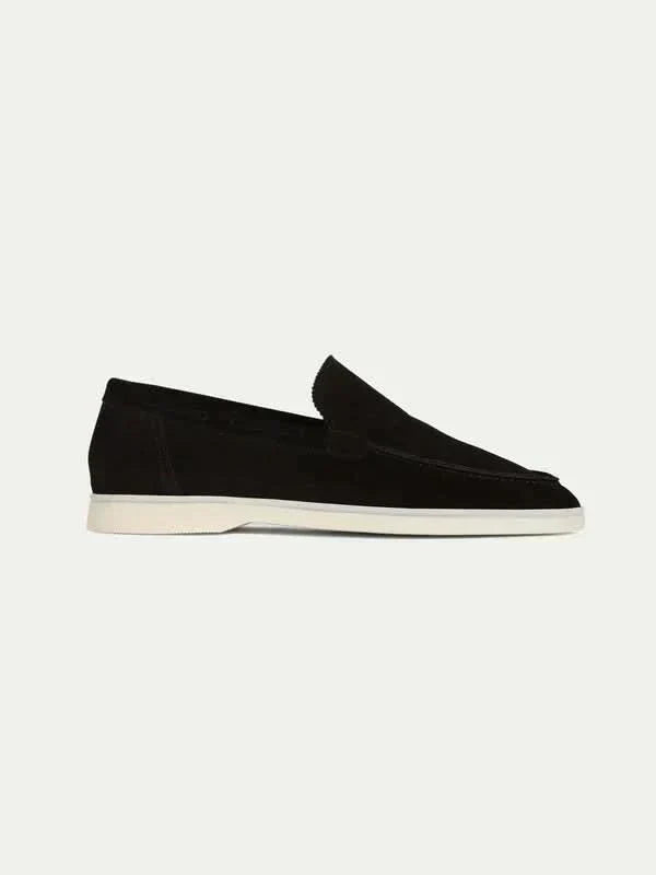 Classic | Mocassino in Pelle Scamosciata Nero