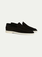 Classic | Mocassino in Pelle Scamosciata Nero