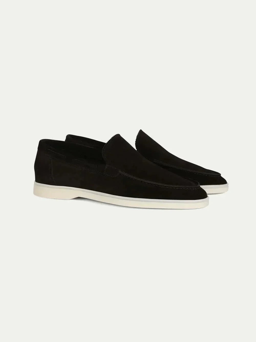 Classic | Mocassino in Pelle Scamosciata Nero