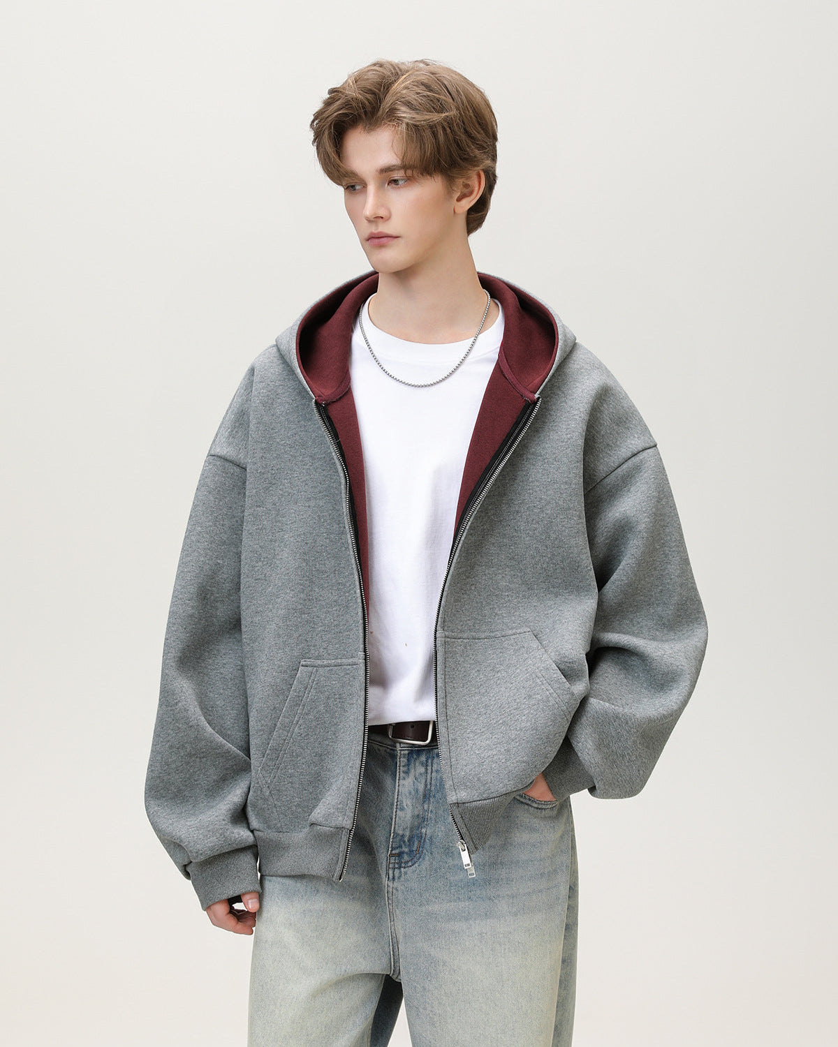 Sudadera Cremallera Esencial