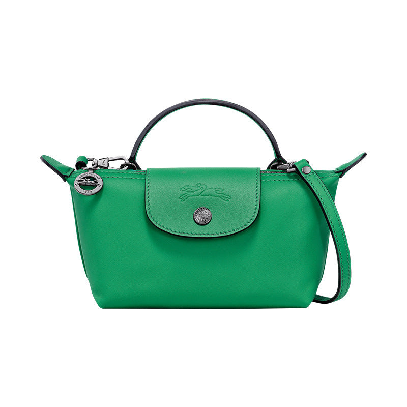 Mini Borsa Valenza in Pelle - Verde