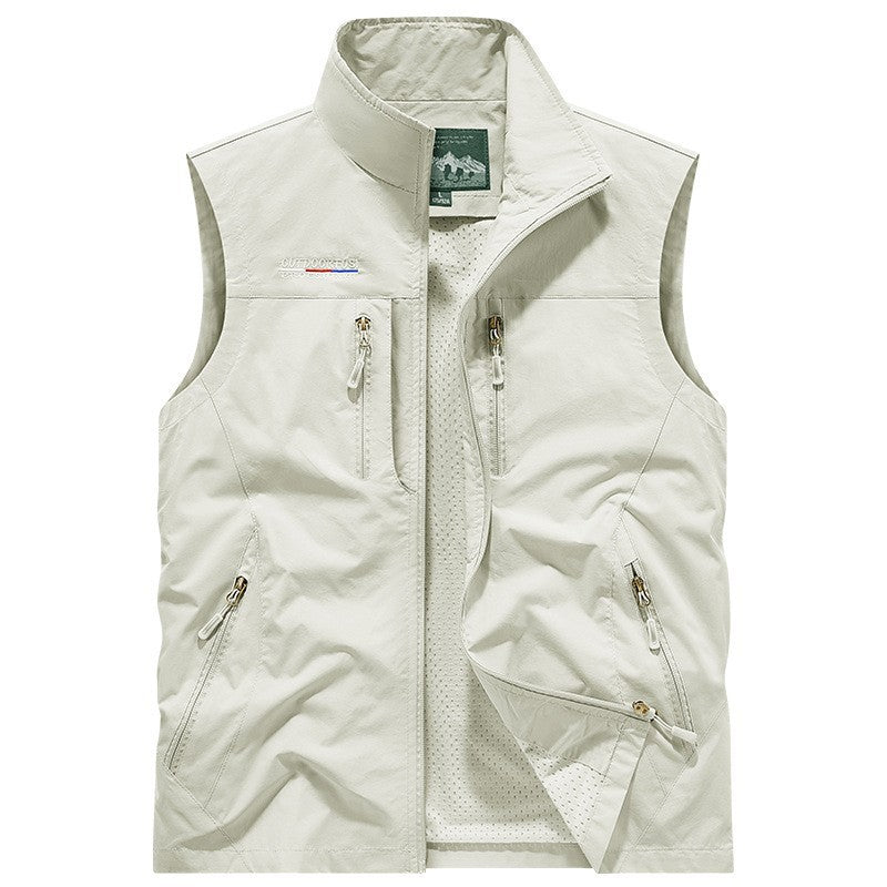 Henry | Gilet Cargo Traspirante con Multi-Tasche