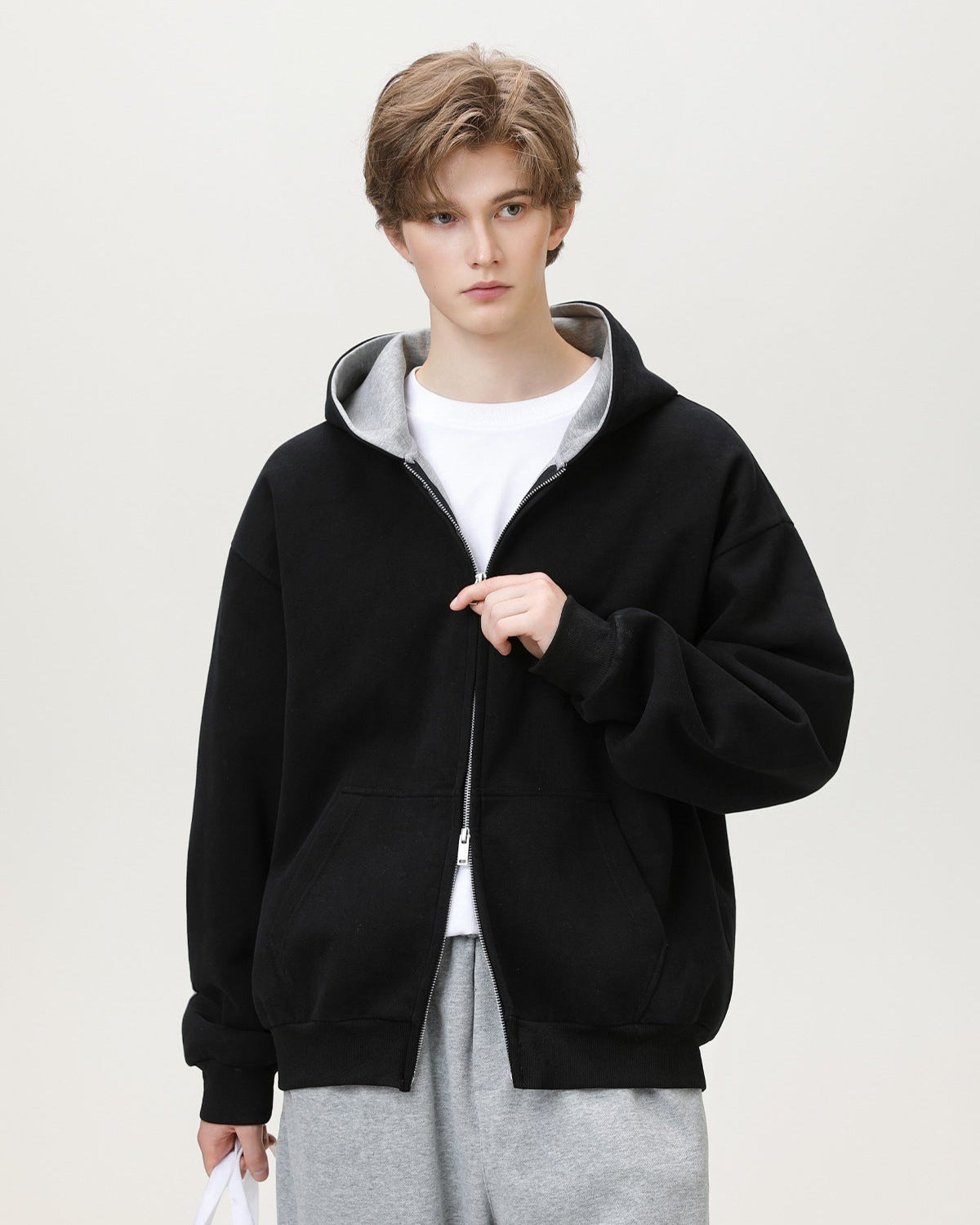 Sudadera Cremallera Esencial