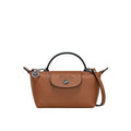 Mini Borsa Valenza in Pelle - Marrone
