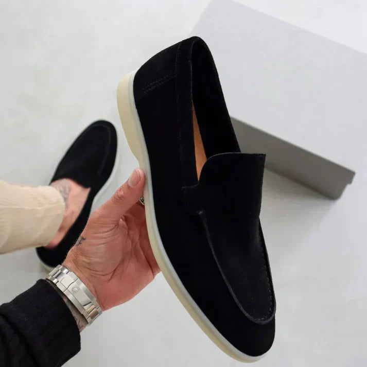 Lorenzo | Mocassino Scamosciato Premium
