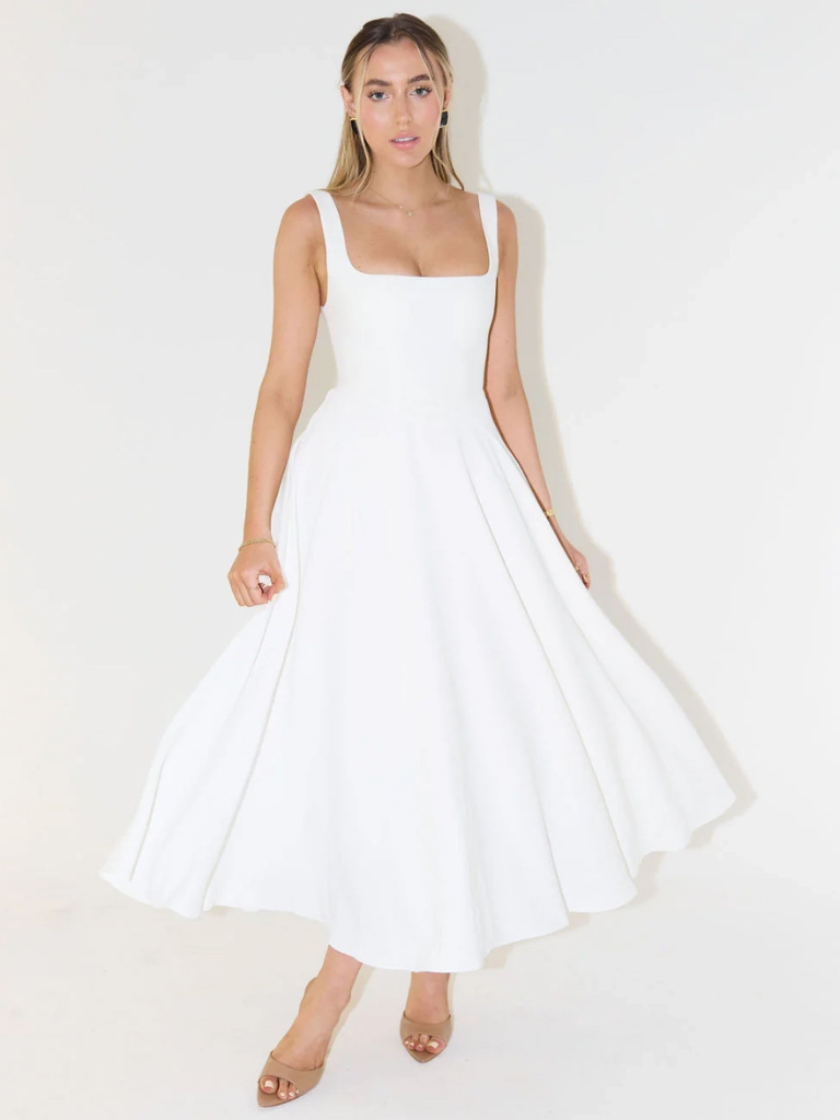 Abito MELIS – Eleganza Fluida & Femminilità Senza Tempo