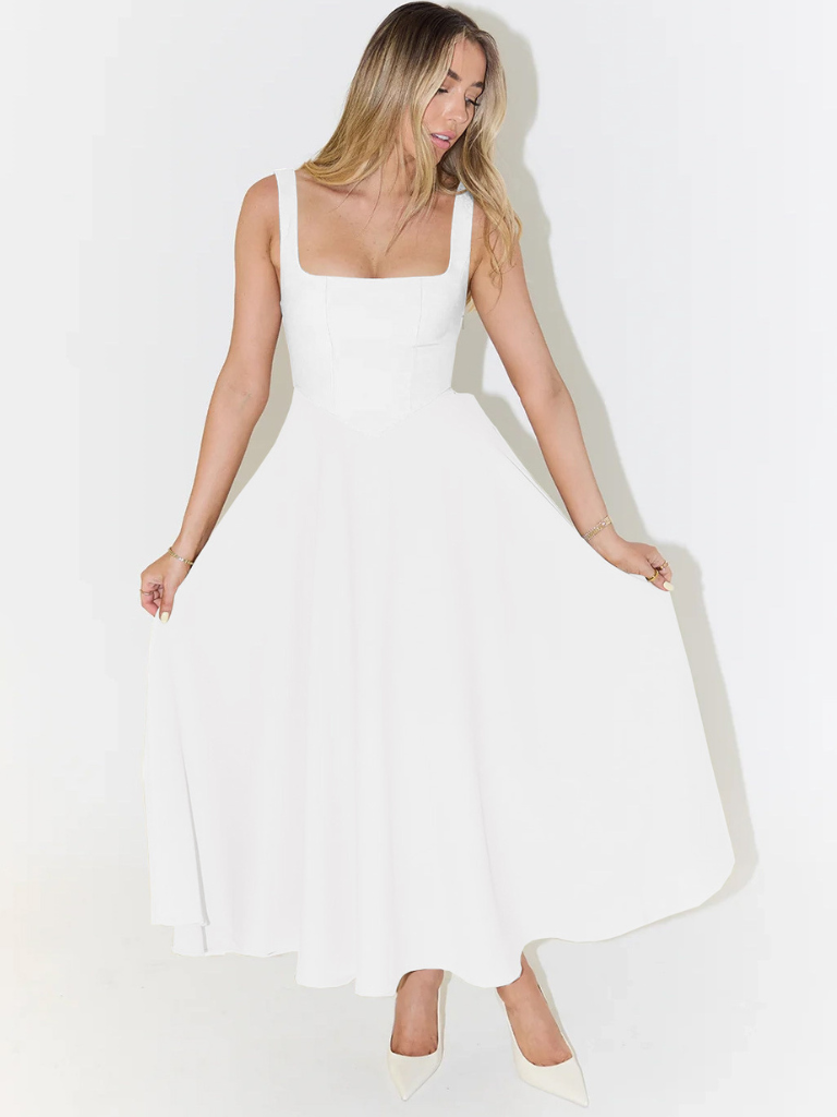 Abito MELIS – Eleganza Fluida & Femminilità Senza Tempo