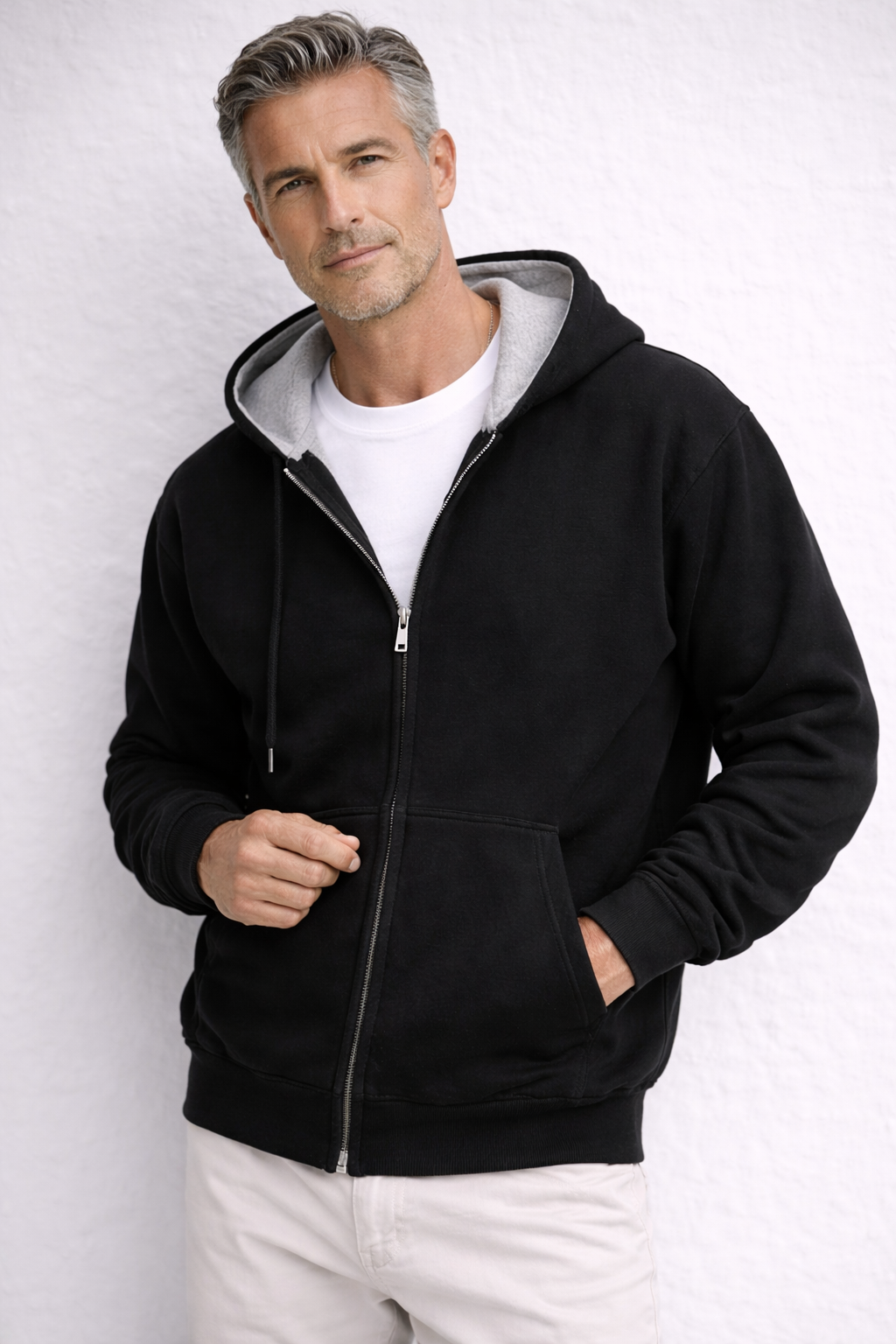 Sudadera Cremallera Esencial