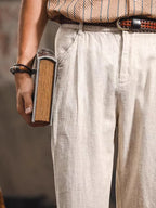 Corsaro - Pantaloni Sartoriali in Lino