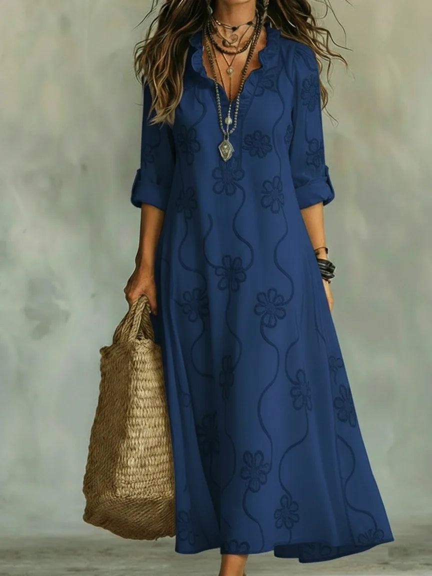 Sienna | Vestito Lungo Estivo a Fiori Stile Boho