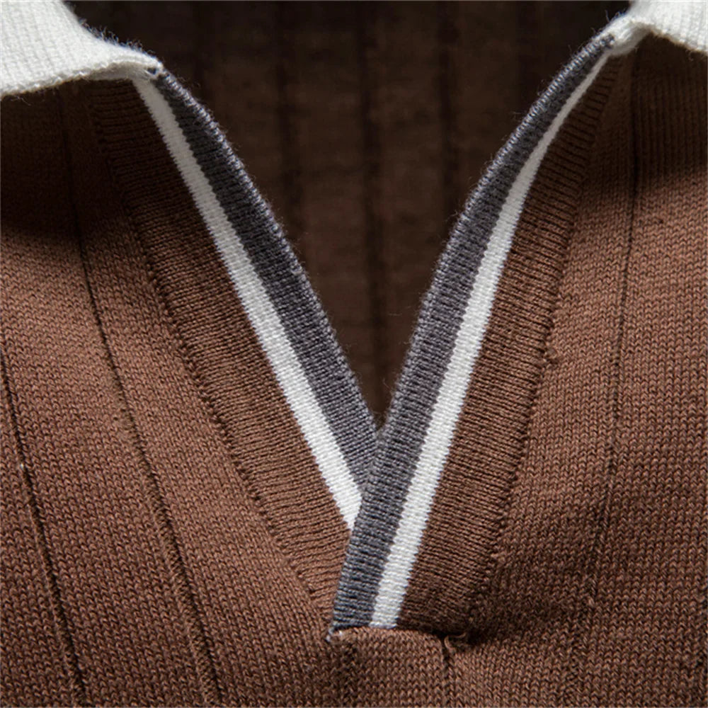 Harrington | Polo Knit Estetica Old Money