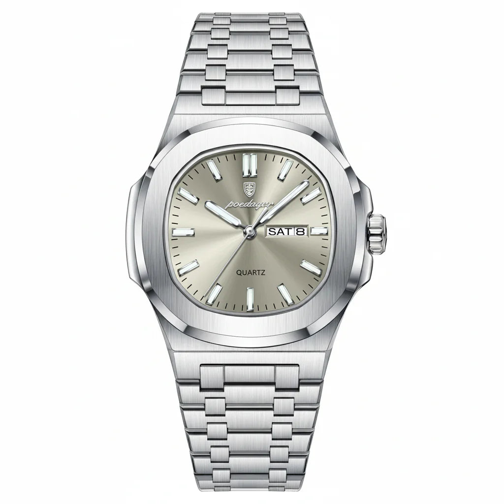 Marcello | Orologio Argento Exclusivo