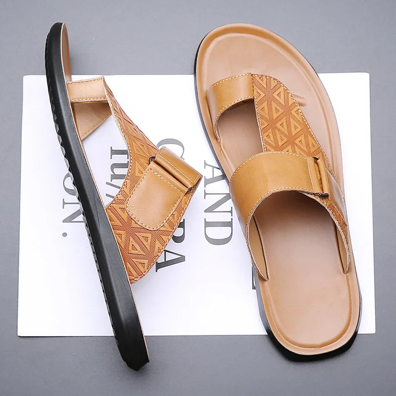 Ashmere | Sandali in Pelle Geometrici