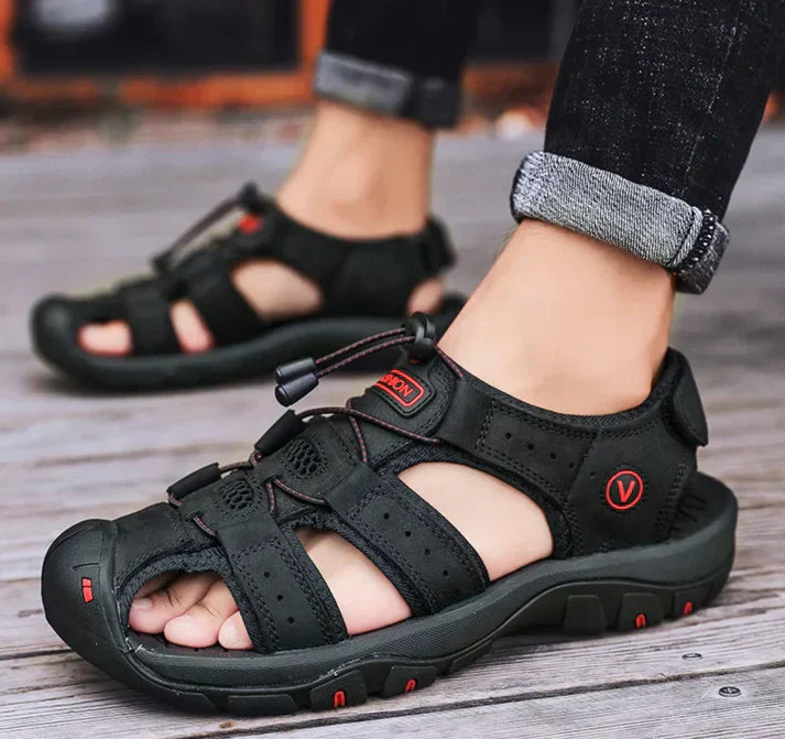 Valenza | Sandali in pelle traspiranti