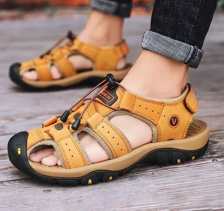 Valenza | Sandali in pelle traspiranti