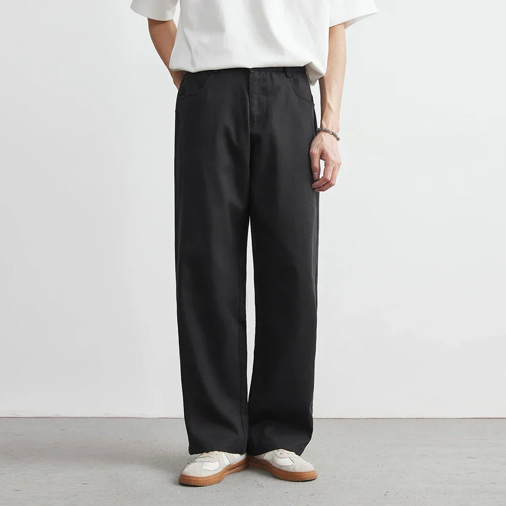 Pantaloni Dritti Clean