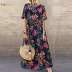 Vestido Largo Floral