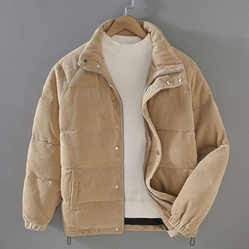 Chaqueta Pana Acolchada