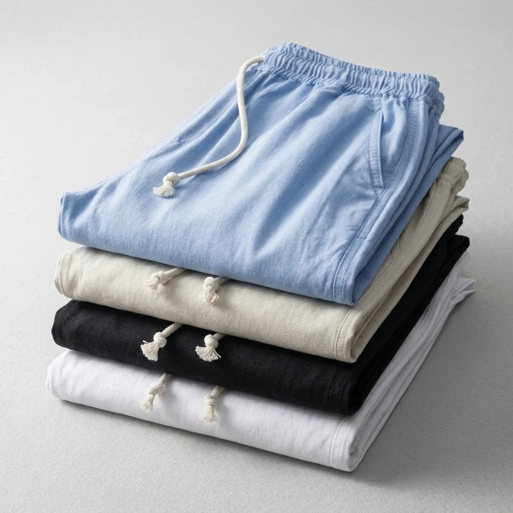 Brezza | Pantaloni in Lino e Cotone