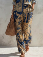Marina | Completo Barocco Blu Navy