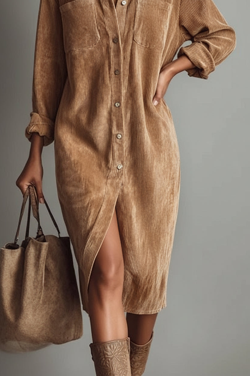 Vestido De Pana