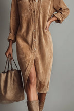 Vestido De Pana