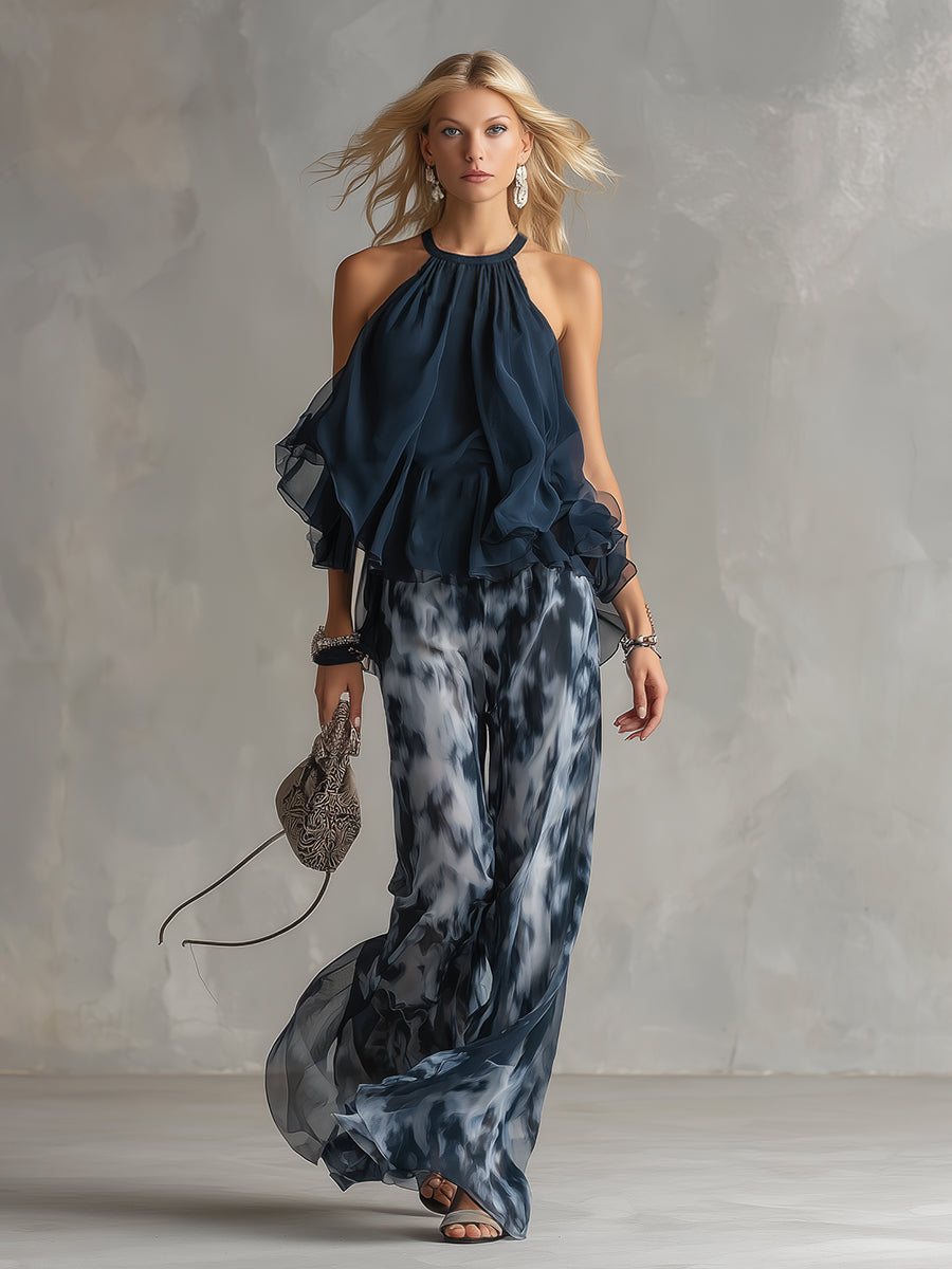 Ludovica Elegante Completo in Chiffon