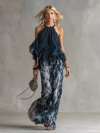 Ludovica Elegante Completo in Chiffon