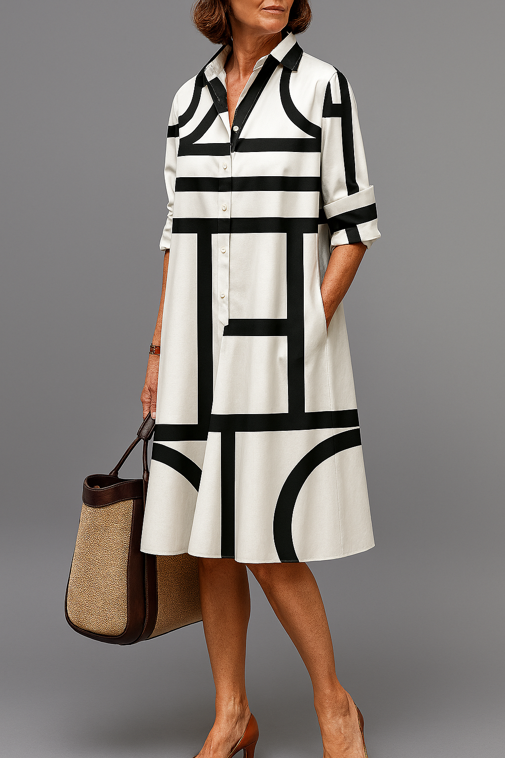 Elisa | Abito Midi Elegante